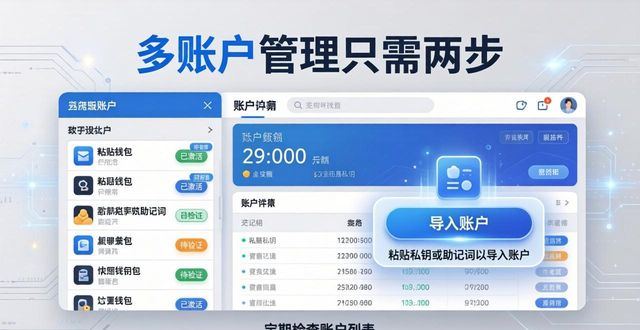 im钱包官网版:多账户管理只需两步 第1张 im钱包官网版:多账户管理只需两步 第1张